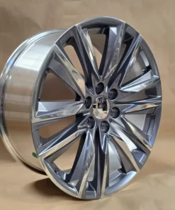 D10 22X9 6-139.7  HIGH PÓLISH WITH GUNMETAL TWO TONE COLOR 6-139.7